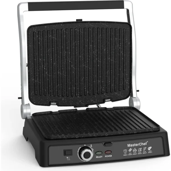 Masterchef 2000 Watt Pazlanmaz Çelik Tost Makinesi - Görsel 4